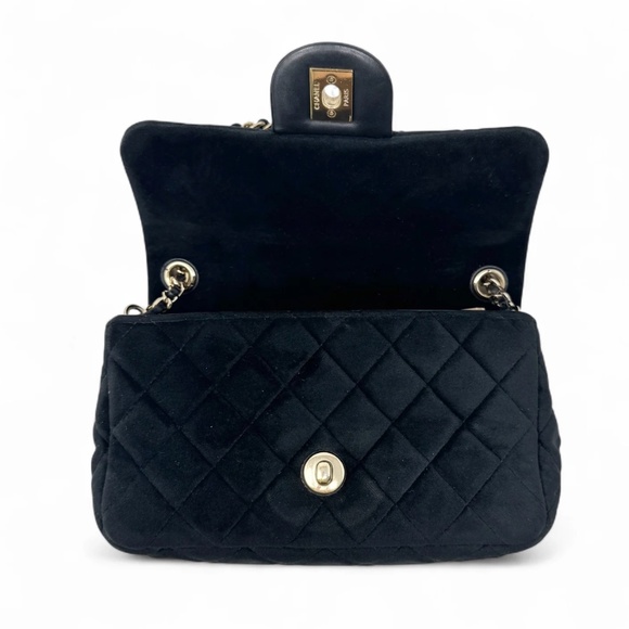 Chanel Velvet Mini Rectangular Flap - Picture 6 of 10